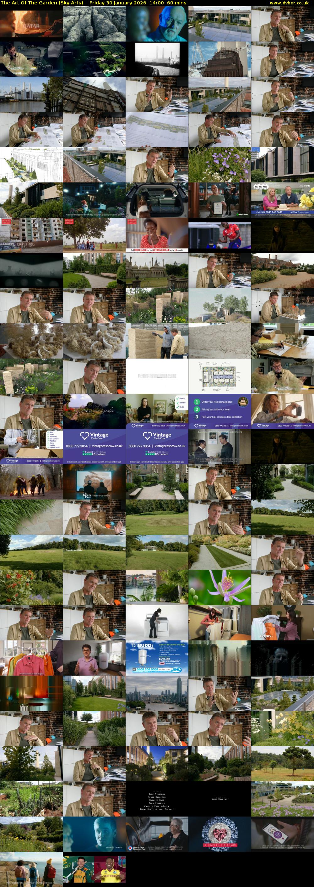 The Art Of The Garden (Sky Arts) Friday 30 January 2026 14:00 - 15:00