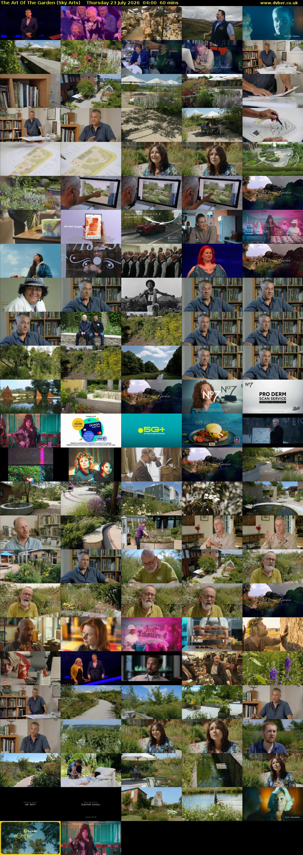 The Art Of The Garden (Sky Arts) Thursday 23 July 2026 04:00 - 05:00