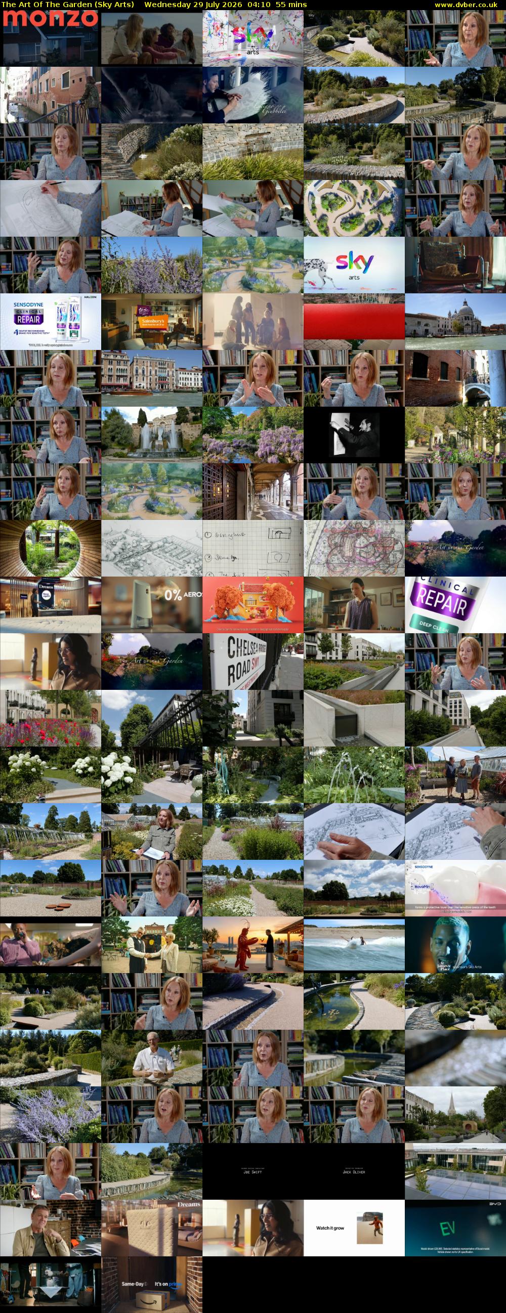 The Art Of The Garden (Sky Arts) Wednesday 29 July 2026 04:10 - 05:05