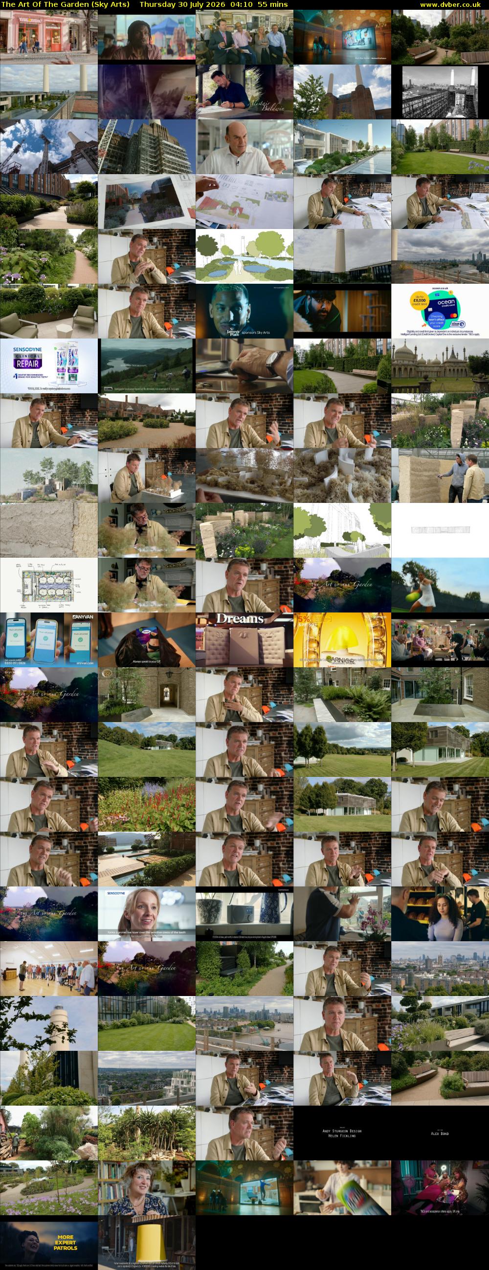 The Art Of The Garden (Sky Arts) Thursday 30 July 2026 04:10 - 05:05