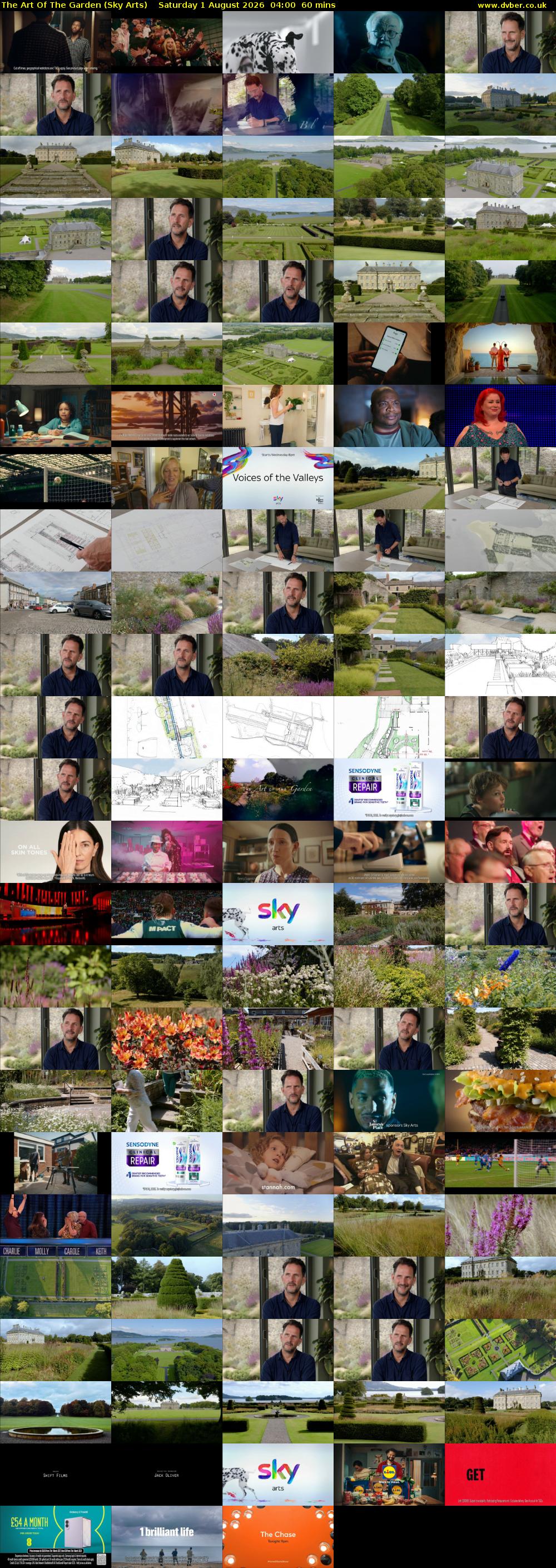 The Art Of The Garden (Sky Arts) Saturday 1 August 2026 04:00 - 05:00