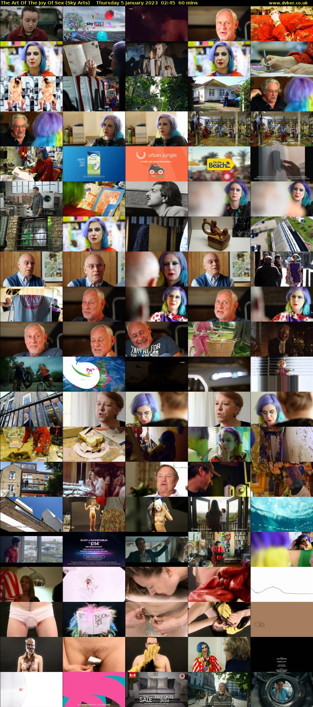 The Art Of The Joy Of Sex (Sky Arts) Thursday 5 January 2023 02:45 - 03:45
