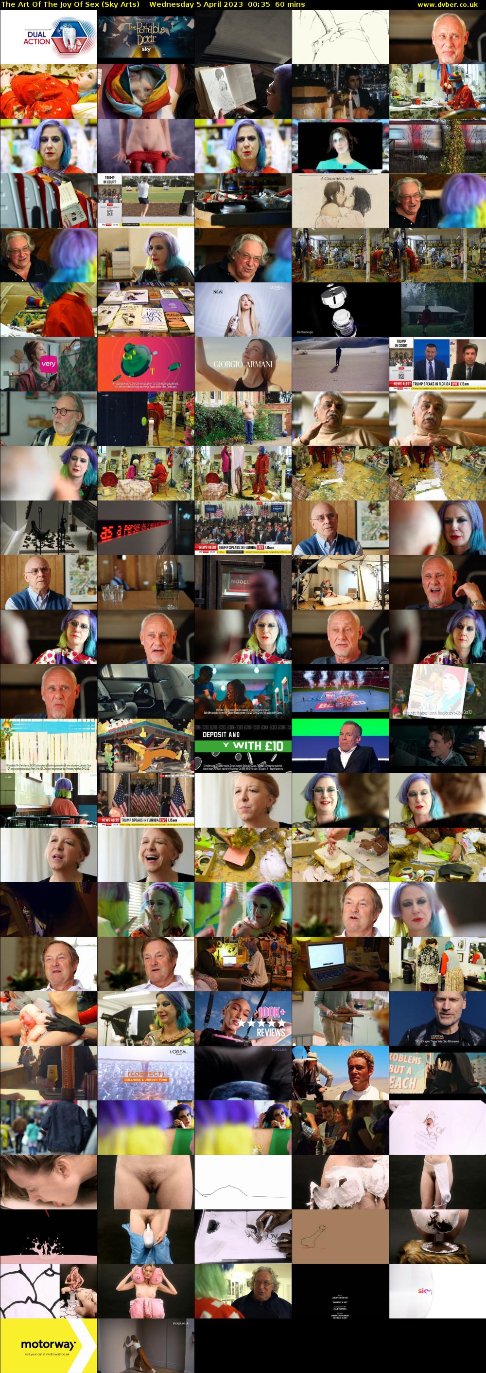 The Art Of The Joy Of Sex (Sky Arts) Wednesday 5 April 2023 00:35 - 01:35