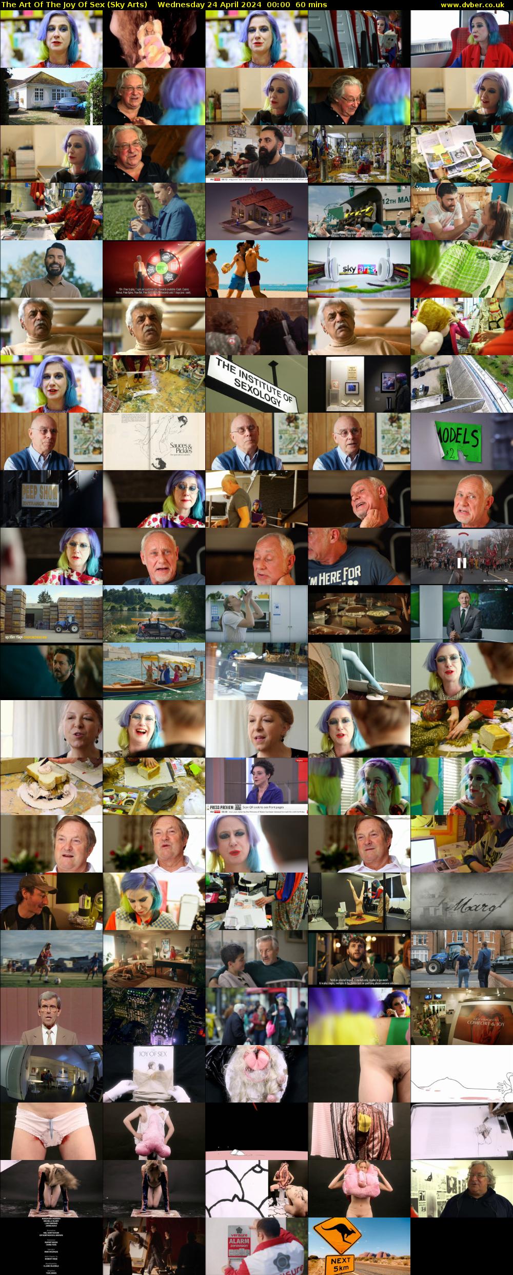 The Art Of The Joy Of Sex (Sky Arts) Wednesday 24 April 2024 00:00 - 01:00
