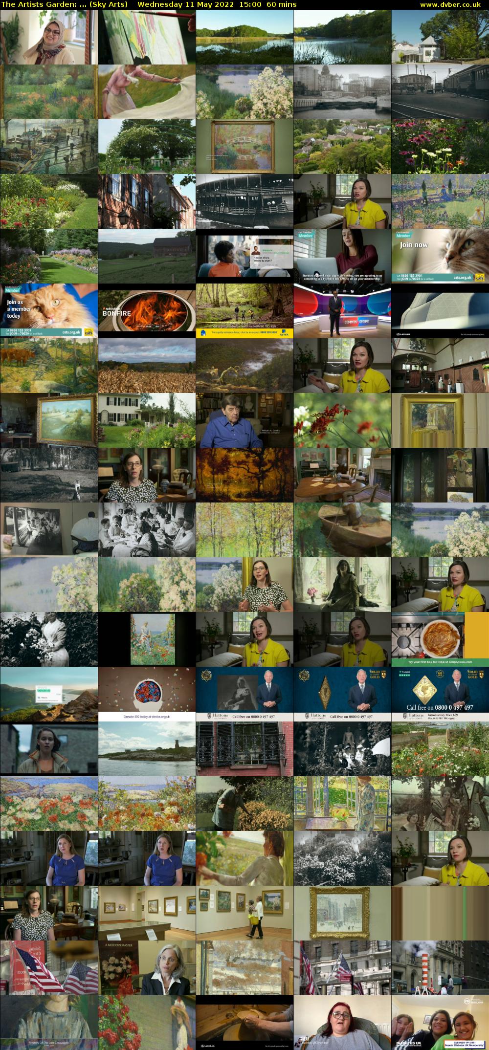The Artists Garden: ... (Sky Arts) Wednesday 11 May 2022 15:00 - 16:00