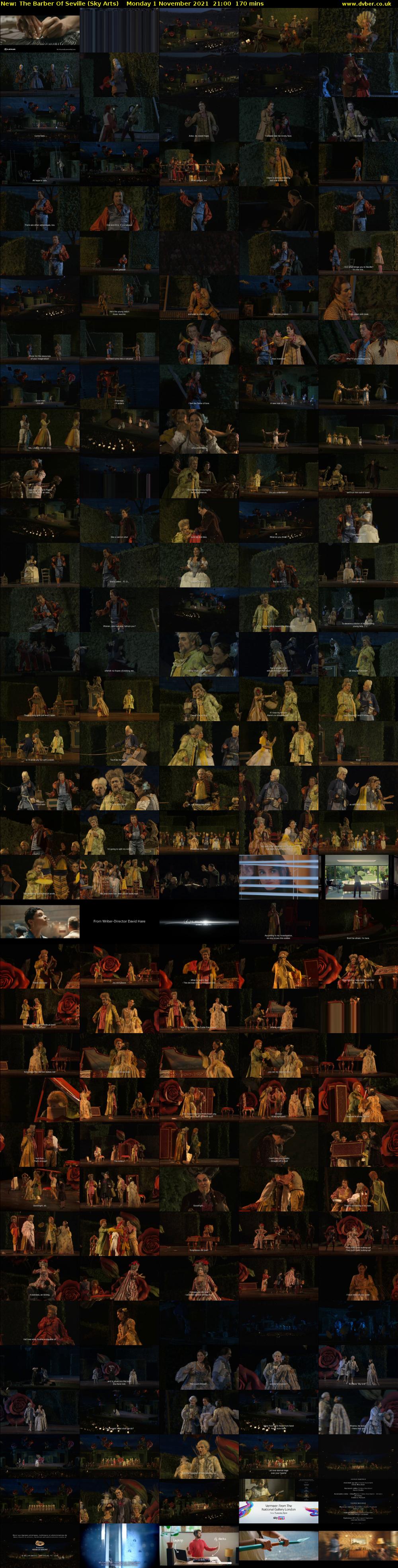 The Barber Of Seville (Sky Arts) Monday 1 November 2021 21:00 - 23:50