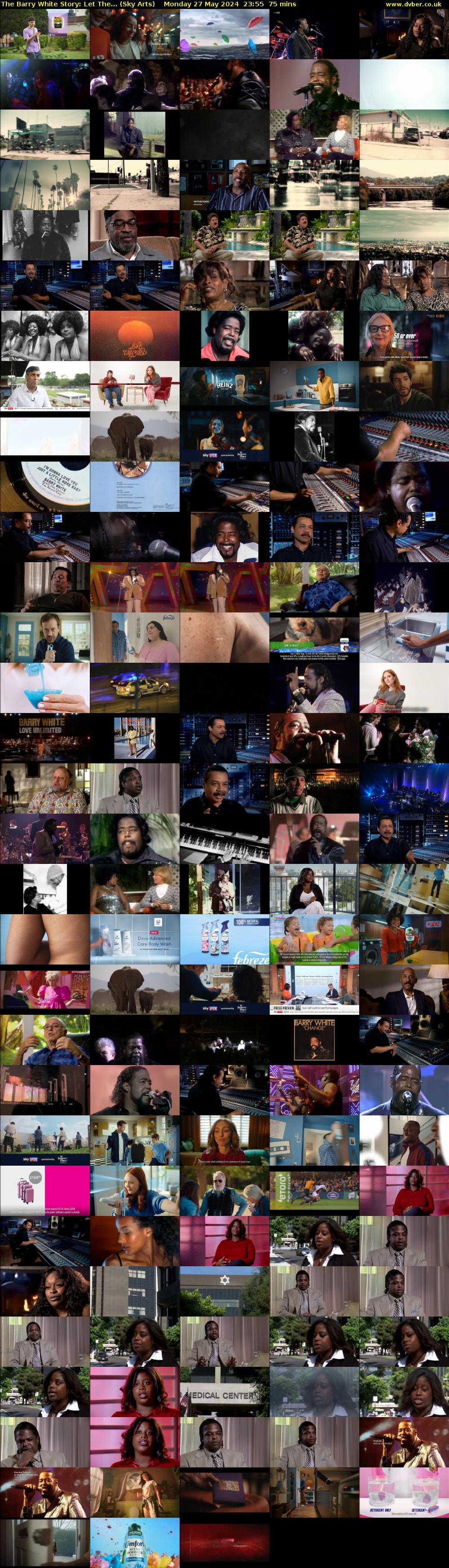 The Barry White Story: Let The... (Sky Arts) Monday 27 May 2024 23:55 - 01:10