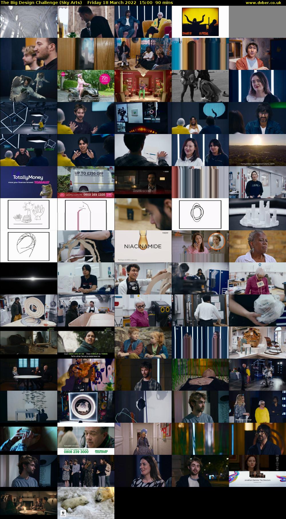 The Big Design Challenge (Sky Arts) Friday 18 March 2022 15:00 - 16:30