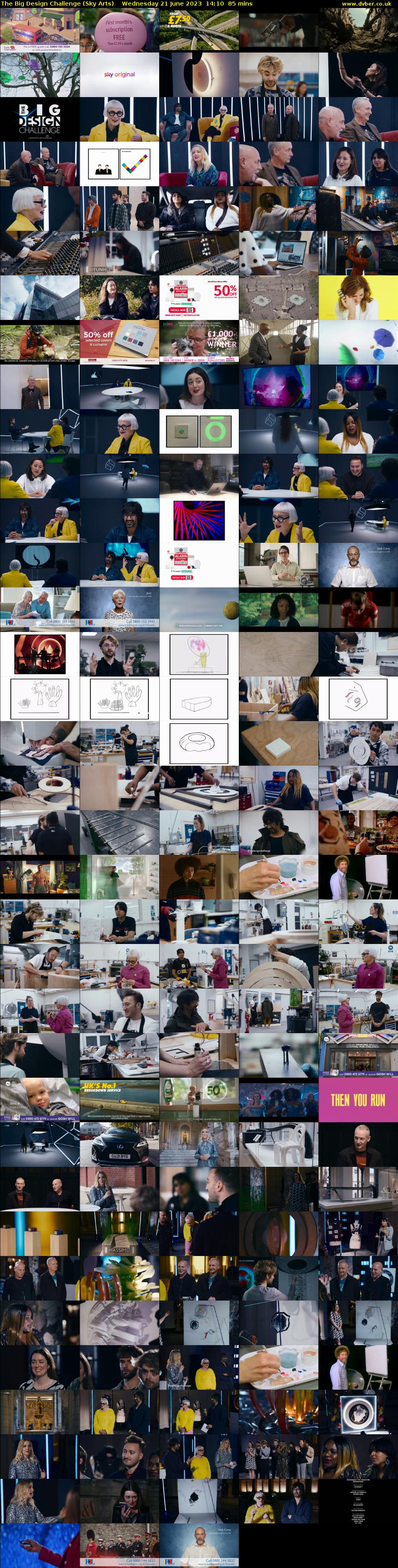 The Big Design Challenge (Sky Arts) Wednesday 21 June 2023 14:10 - 15:35