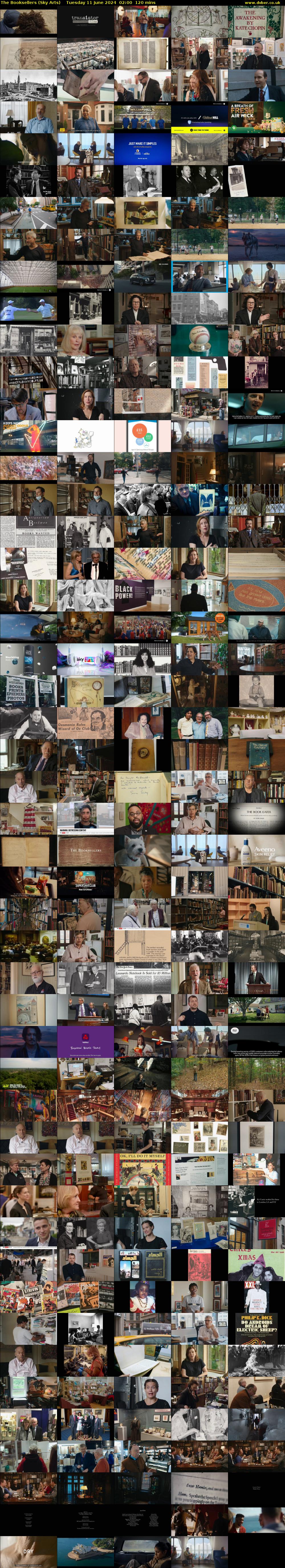 The Booksellers (Sky Arts) Tuesday 11 June 2024 02:00 - 04:00