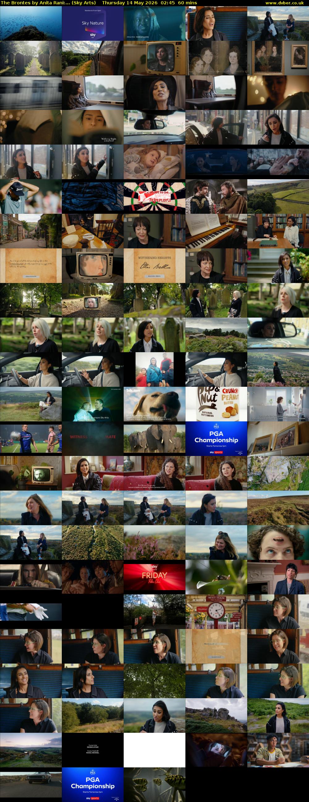The Brontes by Anita Rani:... (Sky Arts) Thursday 14 May 2026 02:45 - 03:45