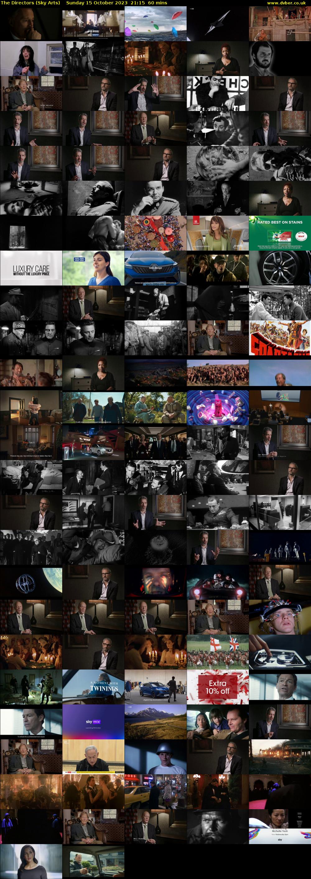 The Directors (Sky Arts) Sunday 15 October 2023 21:15 - 22:15
