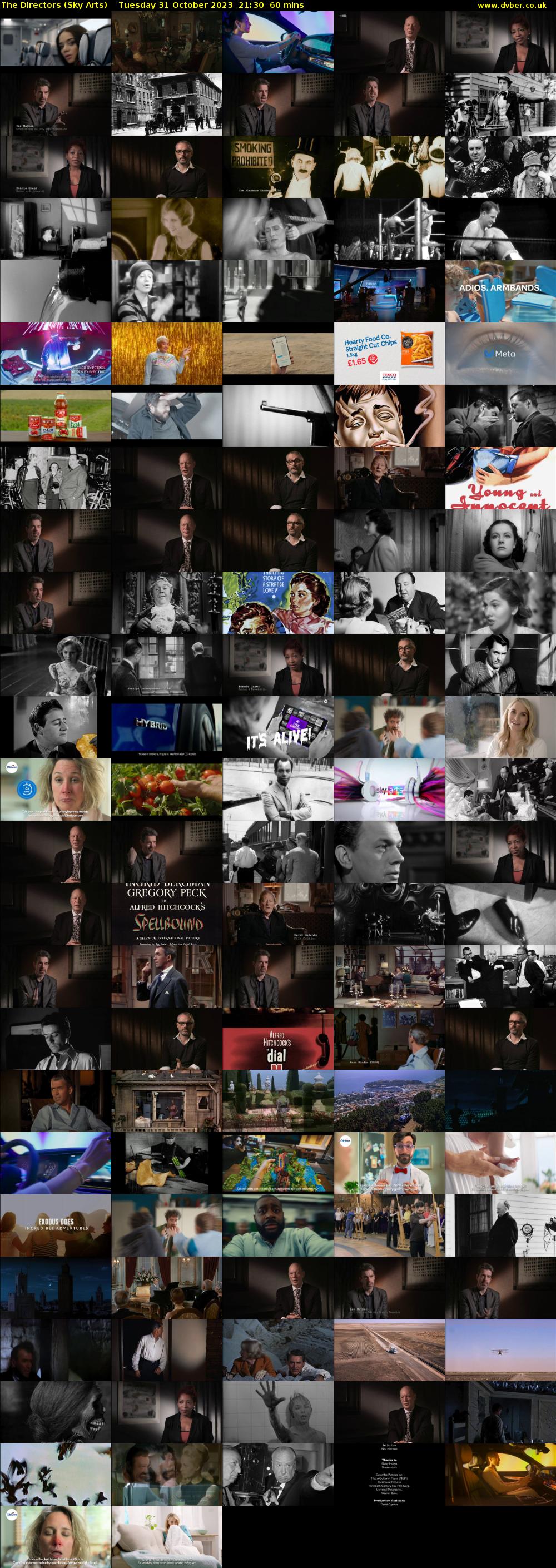 The Directors (Sky Arts) Tuesday 31 October 2023 21:30 - 22:30