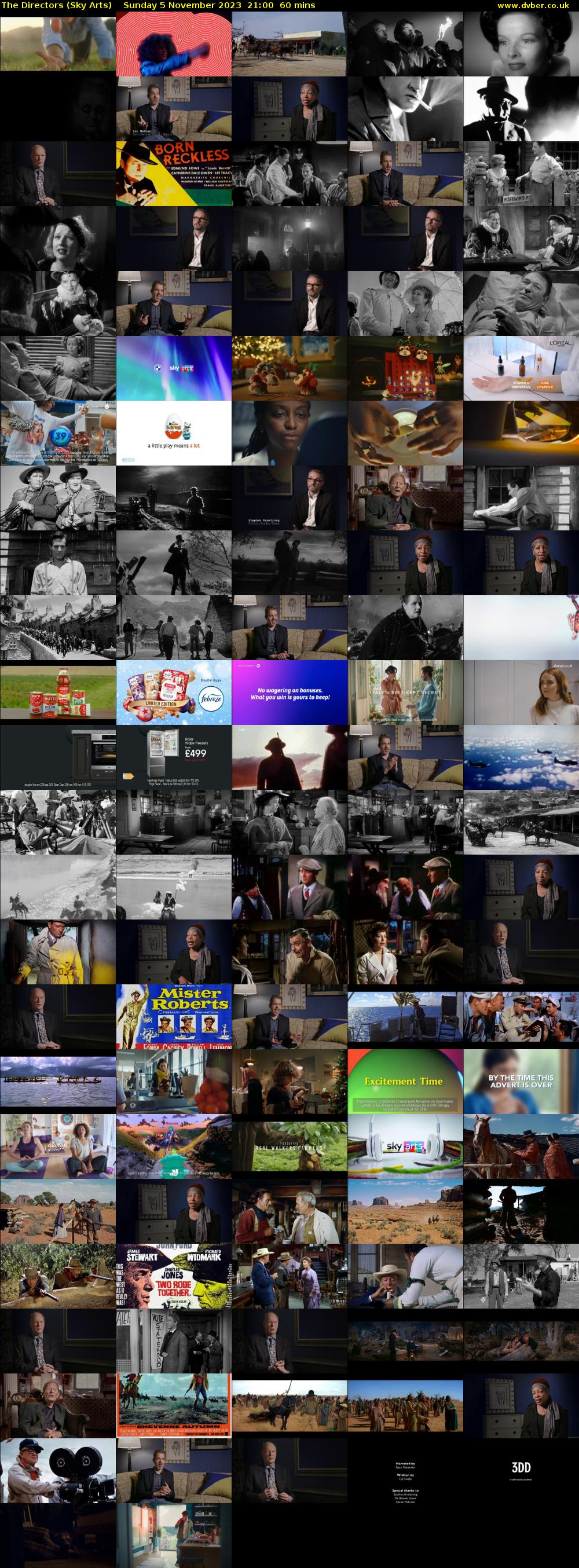 The Directors (Sky Arts) Sunday 5 November 2023 21:00 - 22:00