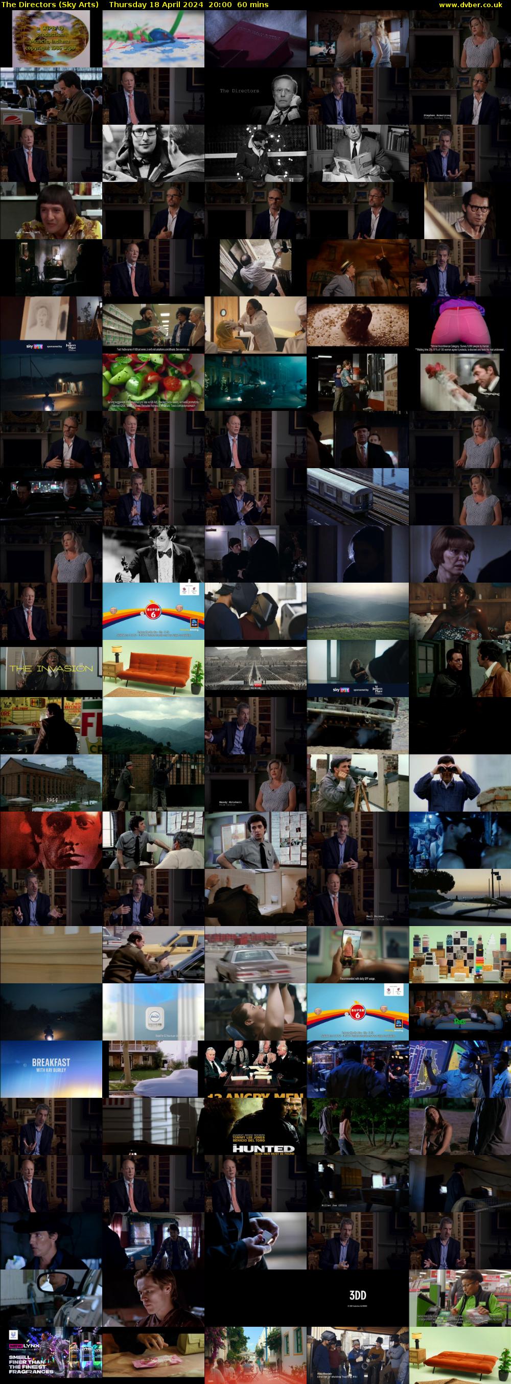 The Directors (Sky Arts) Thursday 18 April 2024 20:00 - 21:00
