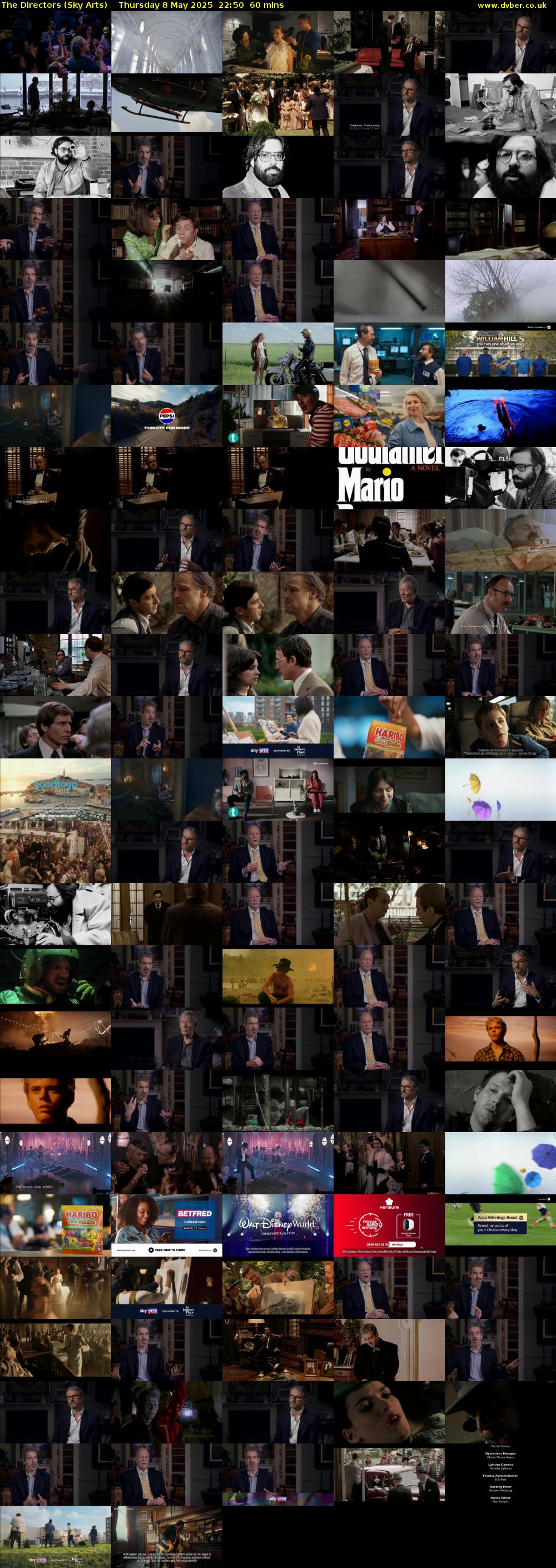 The Directors (Sky Arts) Thursday 8 May 2025 22:50 - 23:50