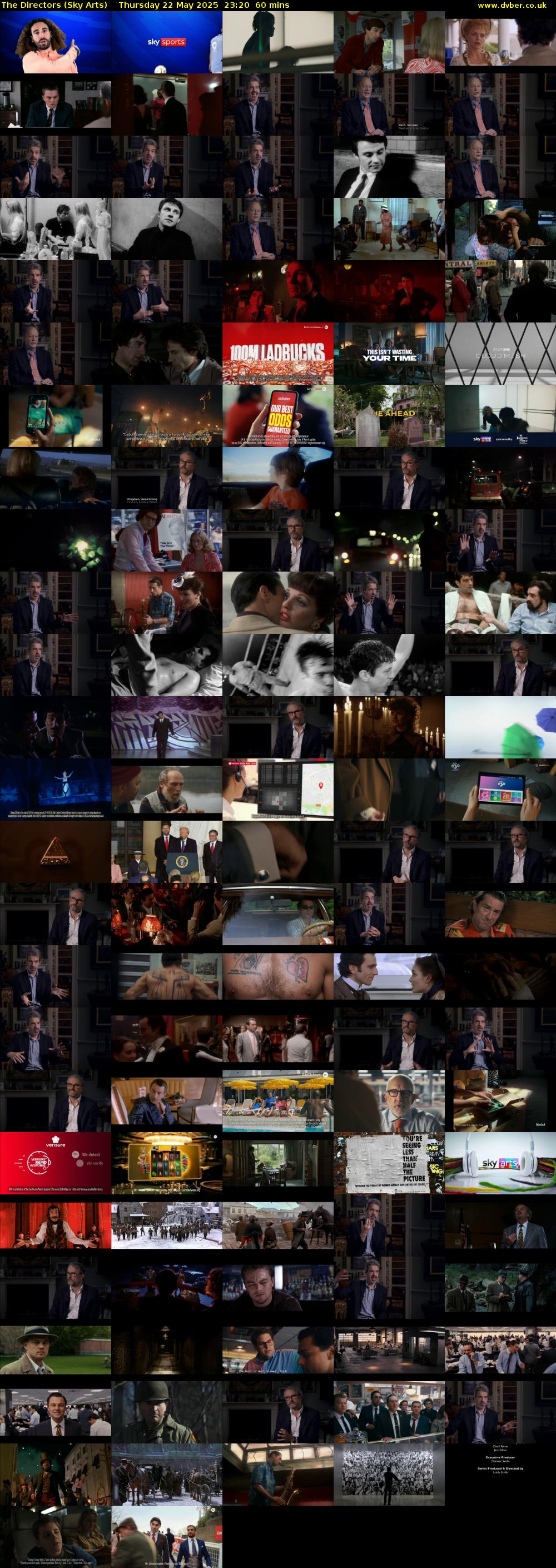 The Directors (Sky Arts) Thursday 22 May 2025 23:20 - 00:20