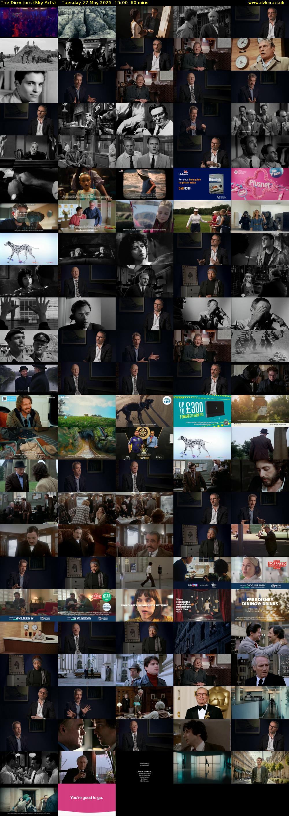 The Directors (Sky Arts) Tuesday 27 May 2025 15:00 - 16:00