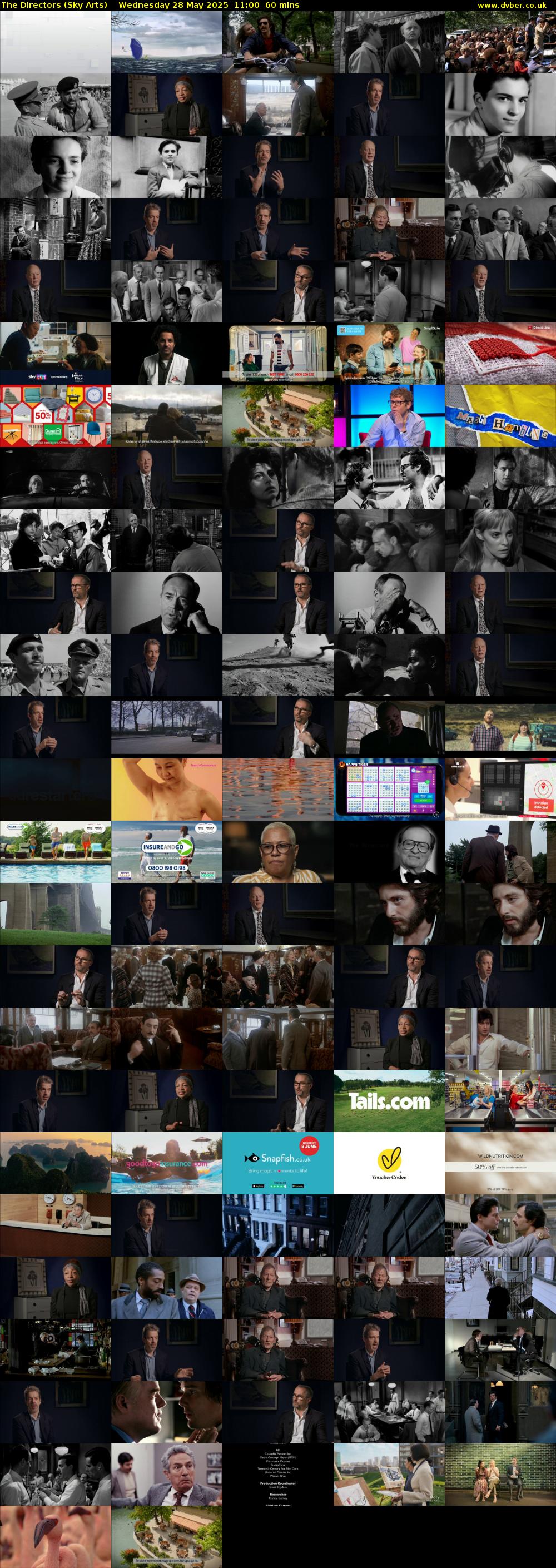 The Directors (Sky Arts) Wednesday 28 May 2025 11:00 - 12:00