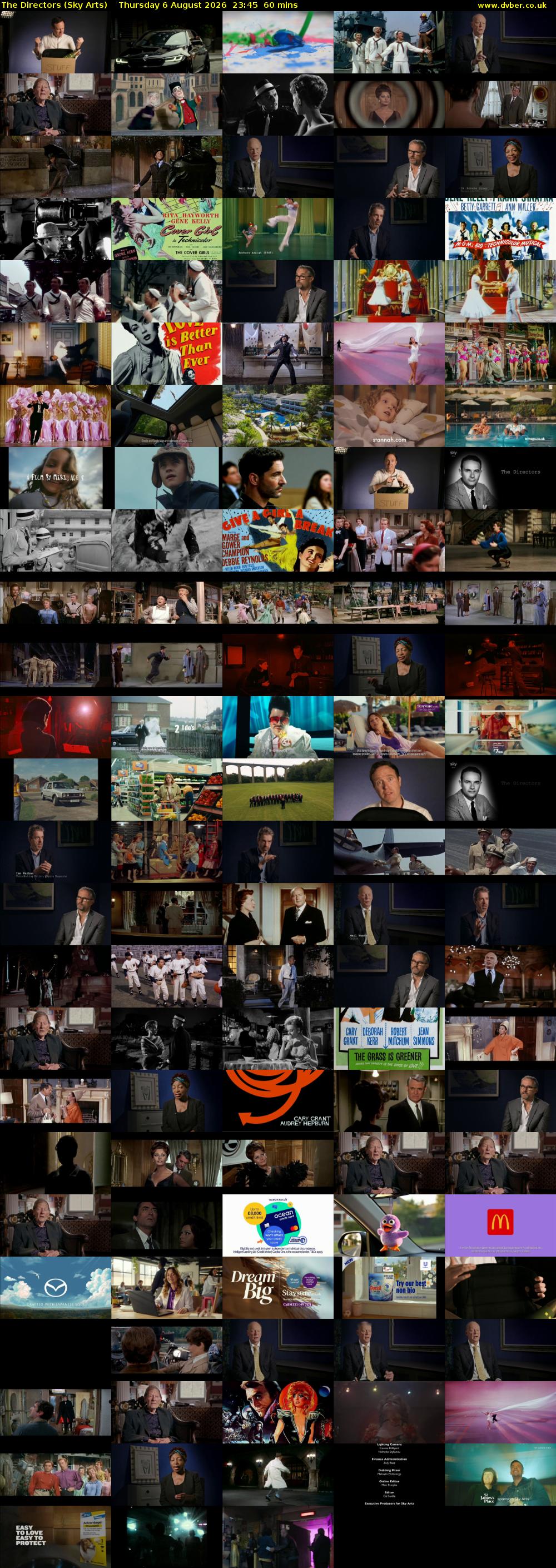 The Directors (Sky Arts) Thursday 6 August 2026 23:45 - 00:45