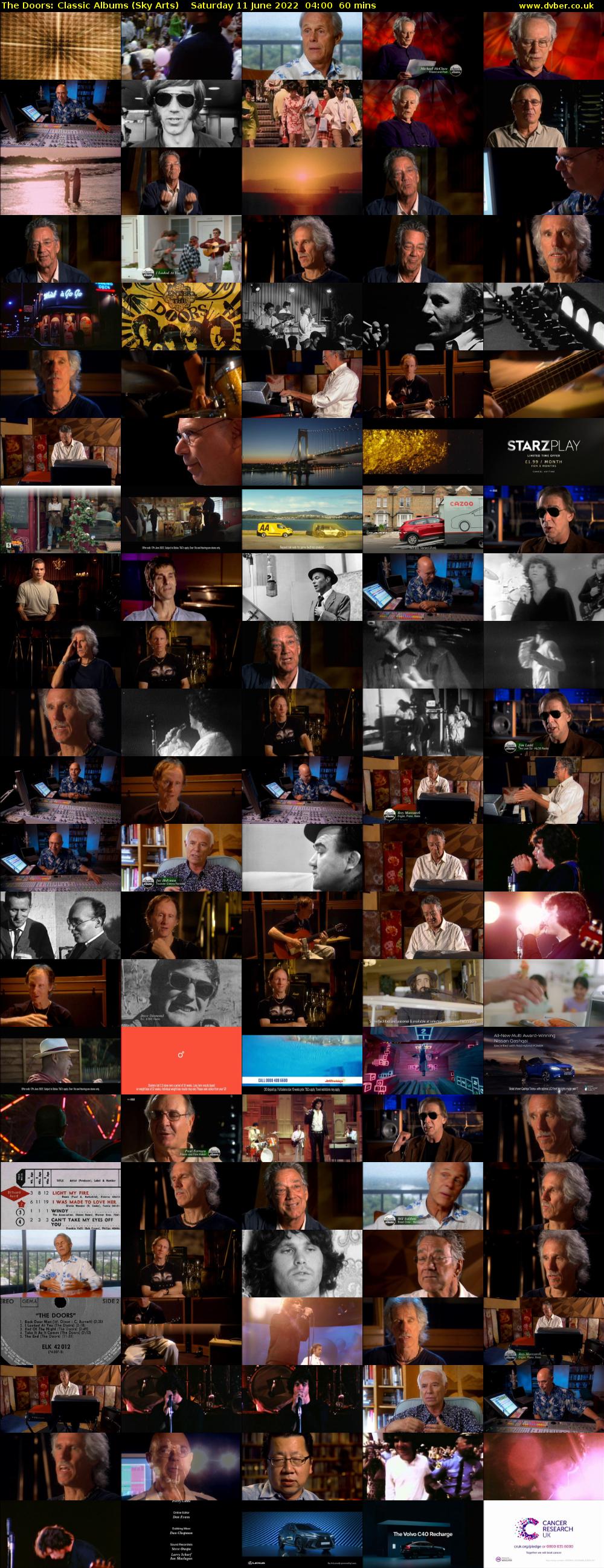 The Doors: Classic Albums (Sky Arts) Saturday 11 June 2022 04:00 - 05:00