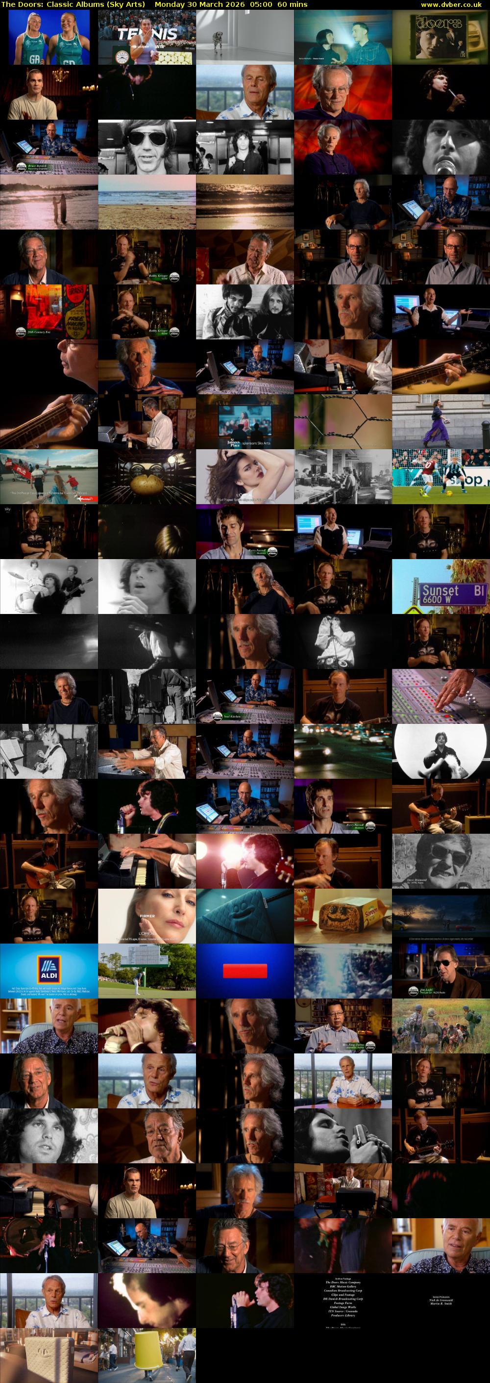 The Doors: Classic Albums (Sky Arts) Monday 30 March 2026 05:00 - 06:00