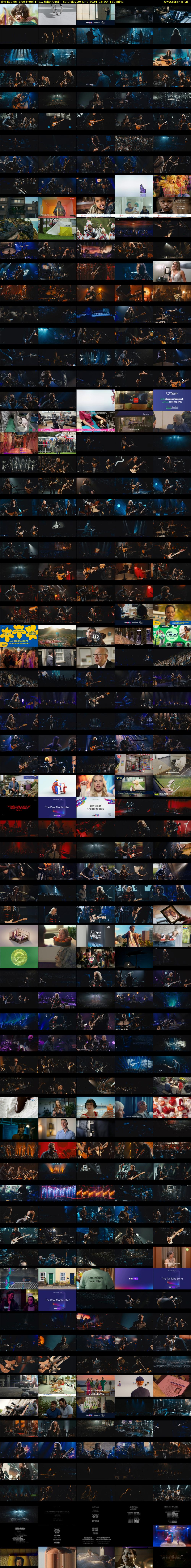 The Eagles: Live From The... (Sky Arts) Saturday 29 June 2024 16:00 - 19:00