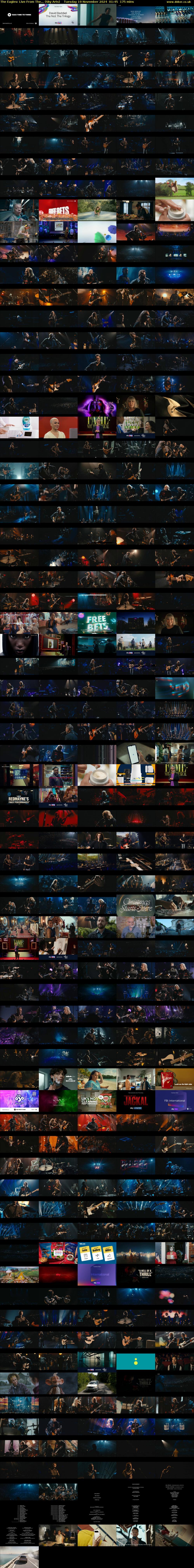 The Eagles: Live From The... (Sky Arts) Tuesday 19 November 2024 01:45 - 04:40