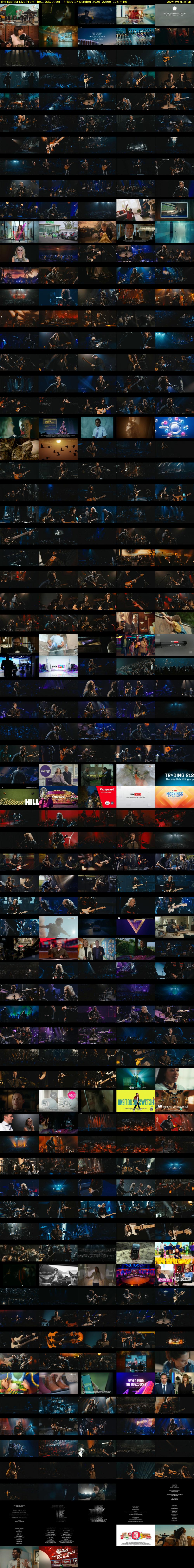 The Eagles: Live From The... (Sky Arts) Friday 17 October 2025 22:00 - 00:55