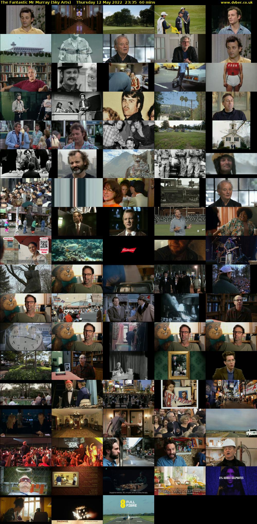 The Fantastic Mr Murray (Sky Arts) Thursday 12 May 2022 23:35 - 00:35