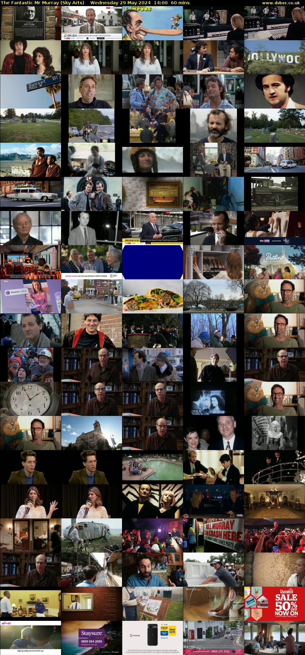 The Fantastic Mr Murray (Sky Arts) Wednesday 29 May 2024 14:00 - 15:00