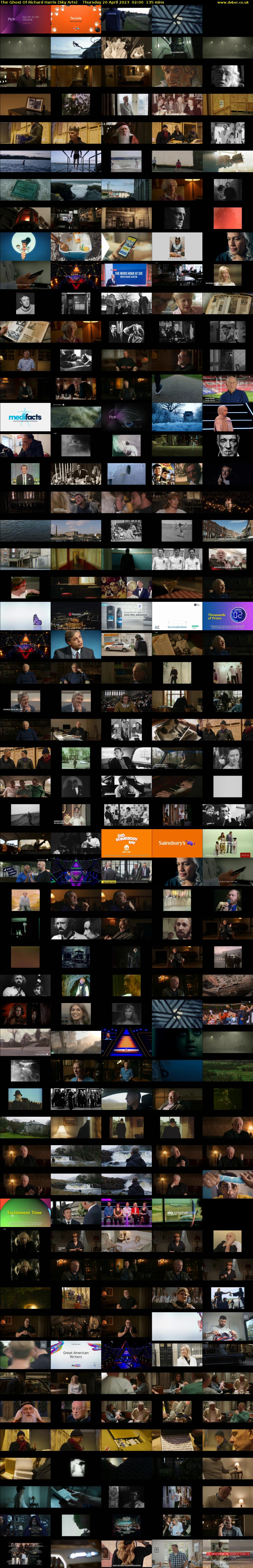 The Ghost Of Richard Harris (Sky Arts) Thursday 20 April 2023 02:00 - 04:15
