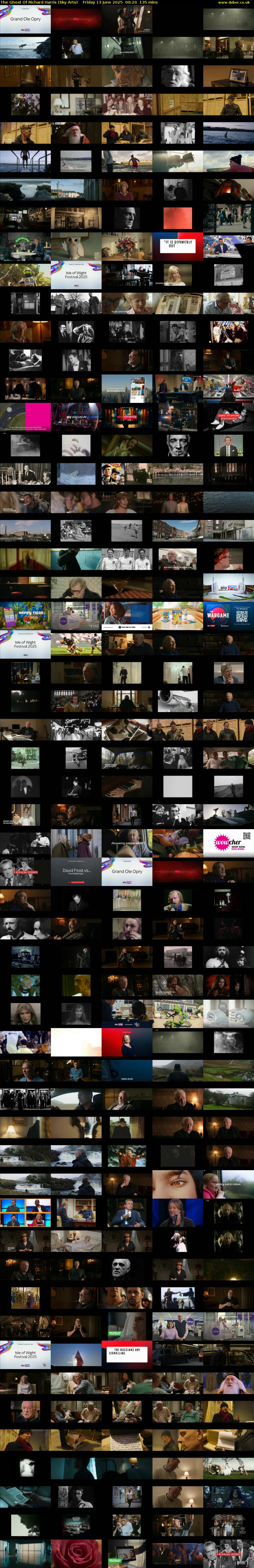The Ghost Of Richard Harris (Sky Arts) Friday 13 June 2025 00:20 - 02:35