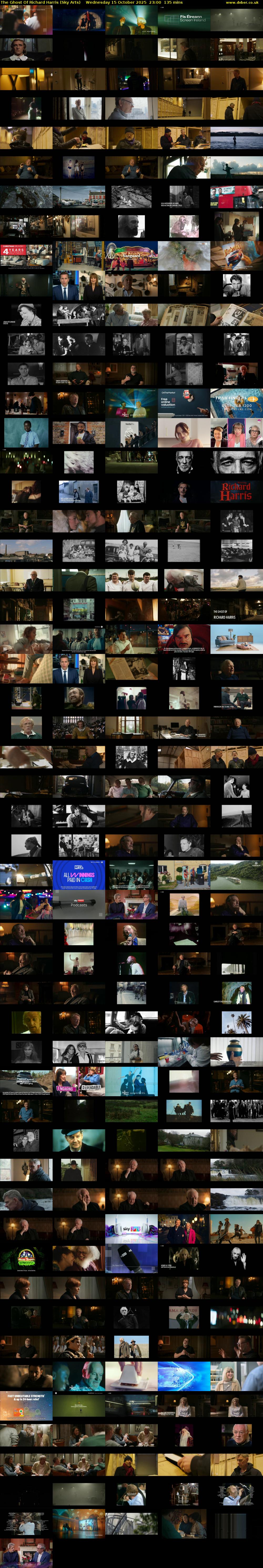 The Ghost Of Richard Harris (Sky Arts) Wednesday 15 October 2025 23:00 - 01:15