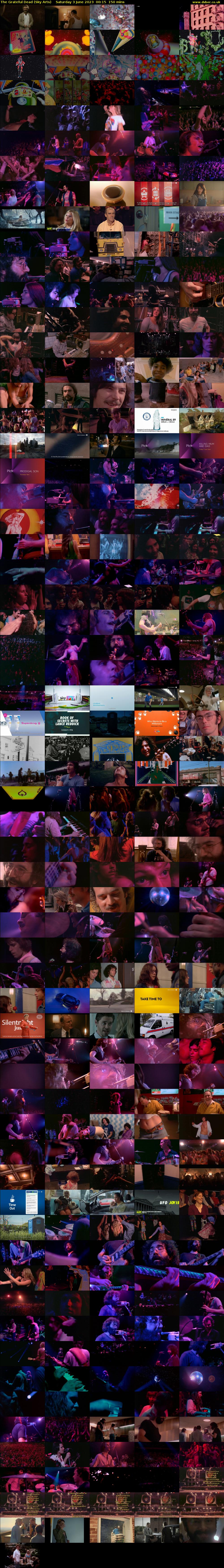 The Grateful Dead (Sky Arts) Saturday 3 June 2023 00:15 - 02:45
