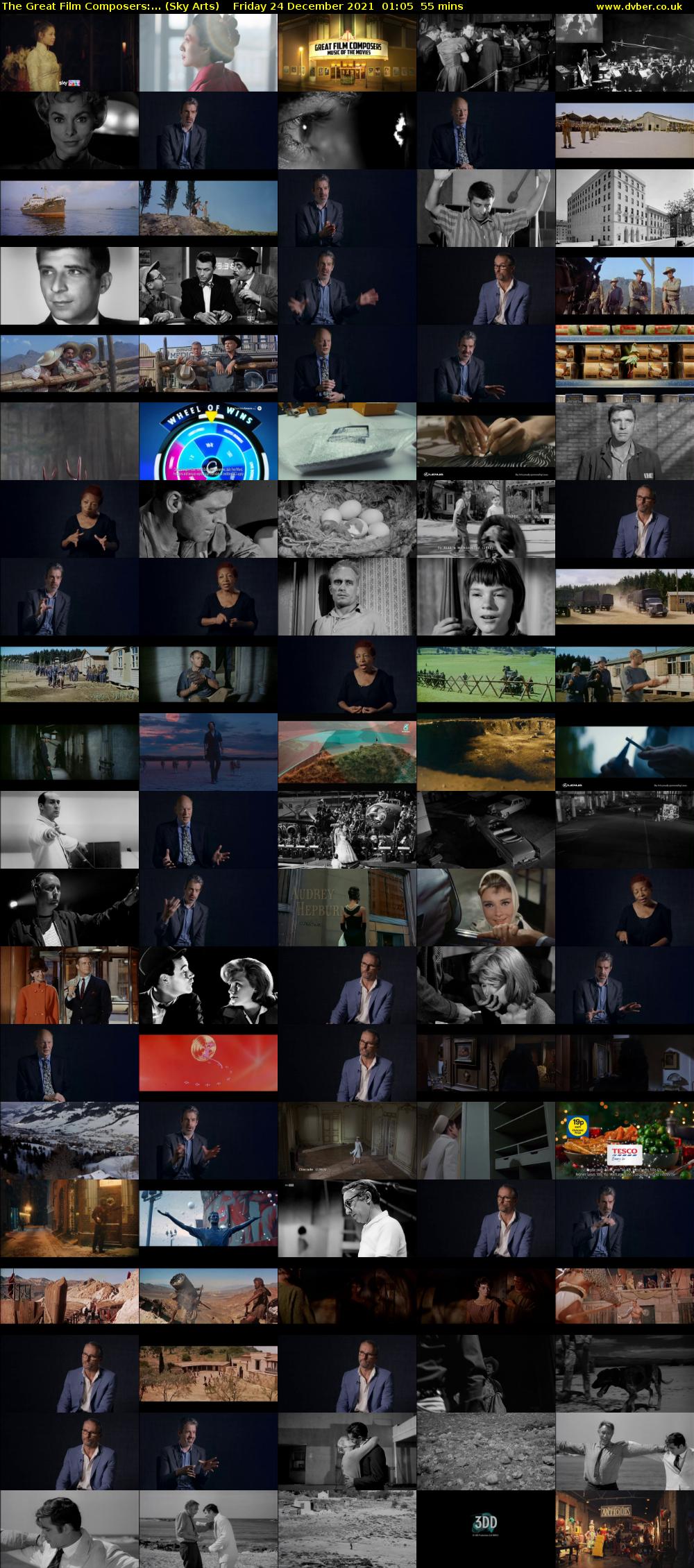 The Great Film Composers:... (Sky Arts) Friday 24 December 2021 01:05 - 02:00