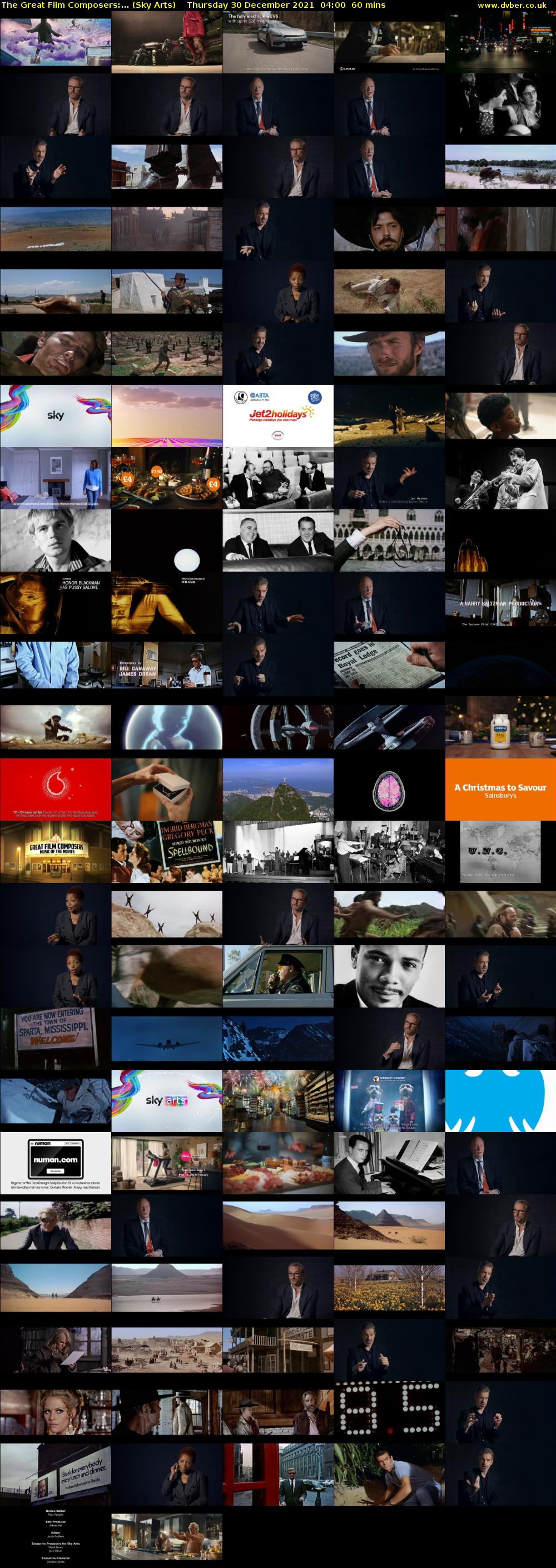 The Great Film Composers:... (Sky Arts) Thursday 30 December 2021 04:00 - 05:00