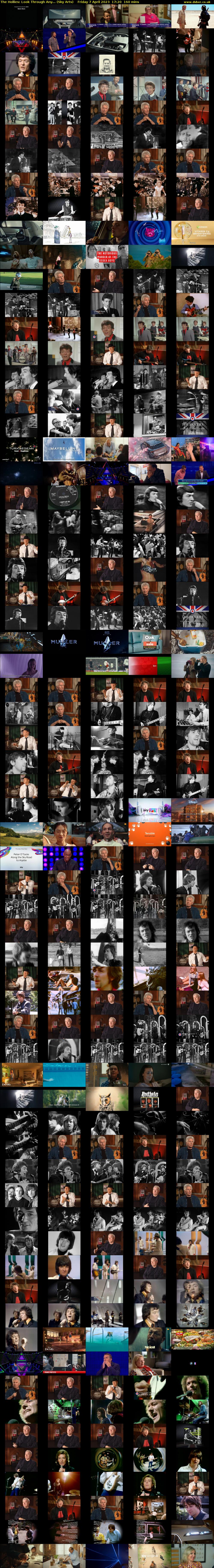 The Hollies: Look Through Any... (Sky Arts) Friday 7 April 2023 17:20 - 20:00