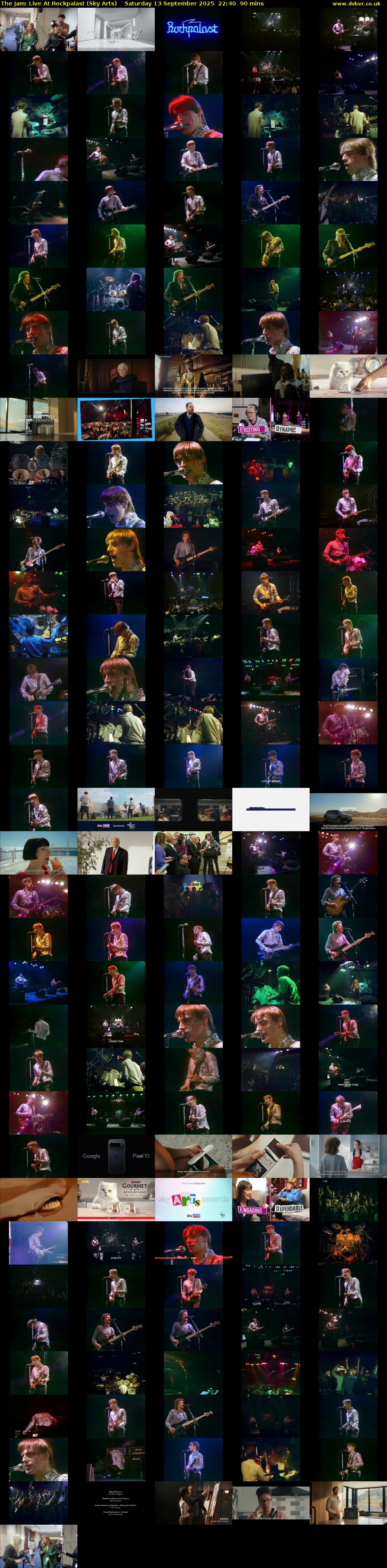 The Jam: Live At Rockpalast (Sky Arts) Saturday 13 September 2025 22:40 - 00:10