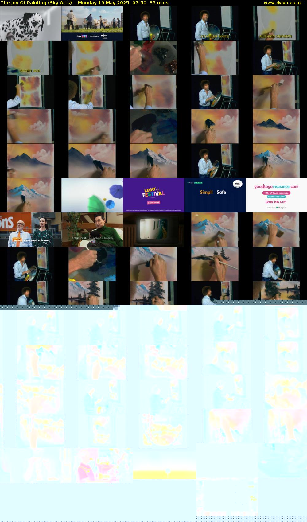 The Joy Of Painting (Sky Arts) Monday 19 May 2025 07:50 - 08:25