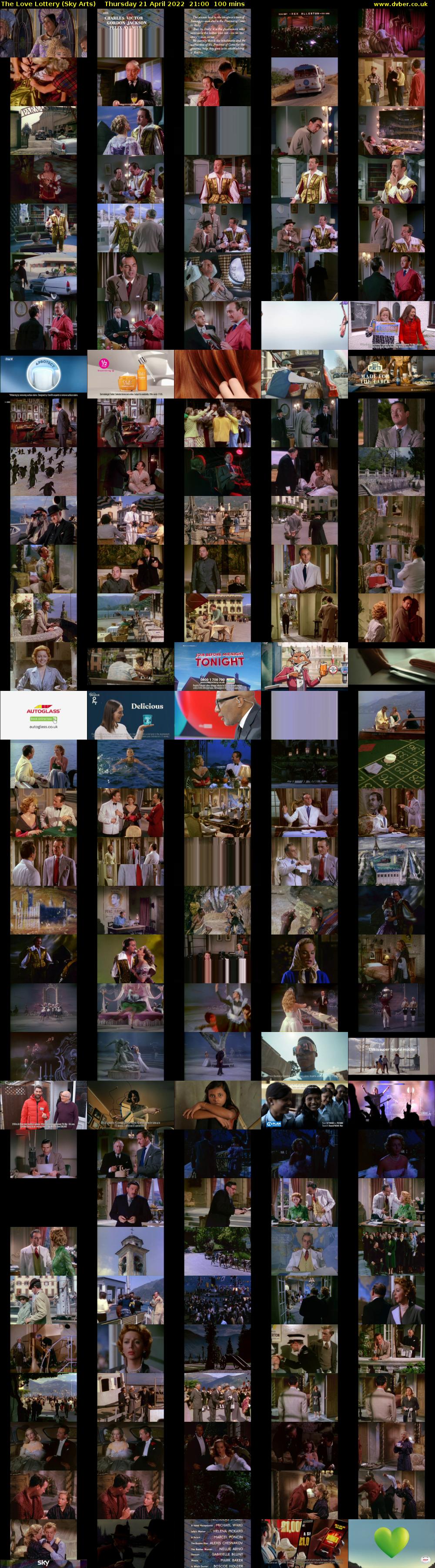 The Love Lottery (Sky Arts) Thursday 21 April 2022 21:00 - 22:40