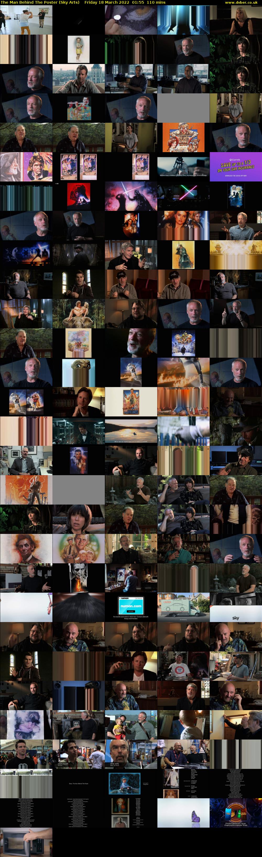 The Man Behind The Poster (Sky Arts) Friday 18 March 2022 01:55 - 03:45
