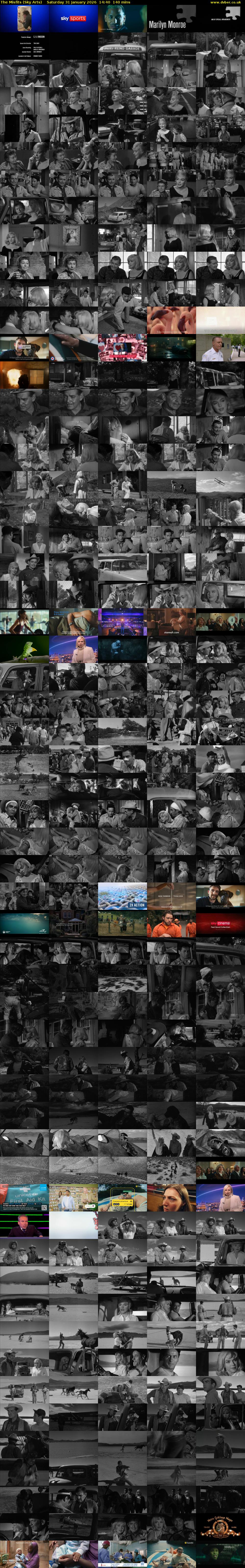 The Misfits (Sky Arts) Saturday 31 January 2026 14:40 - 17:00