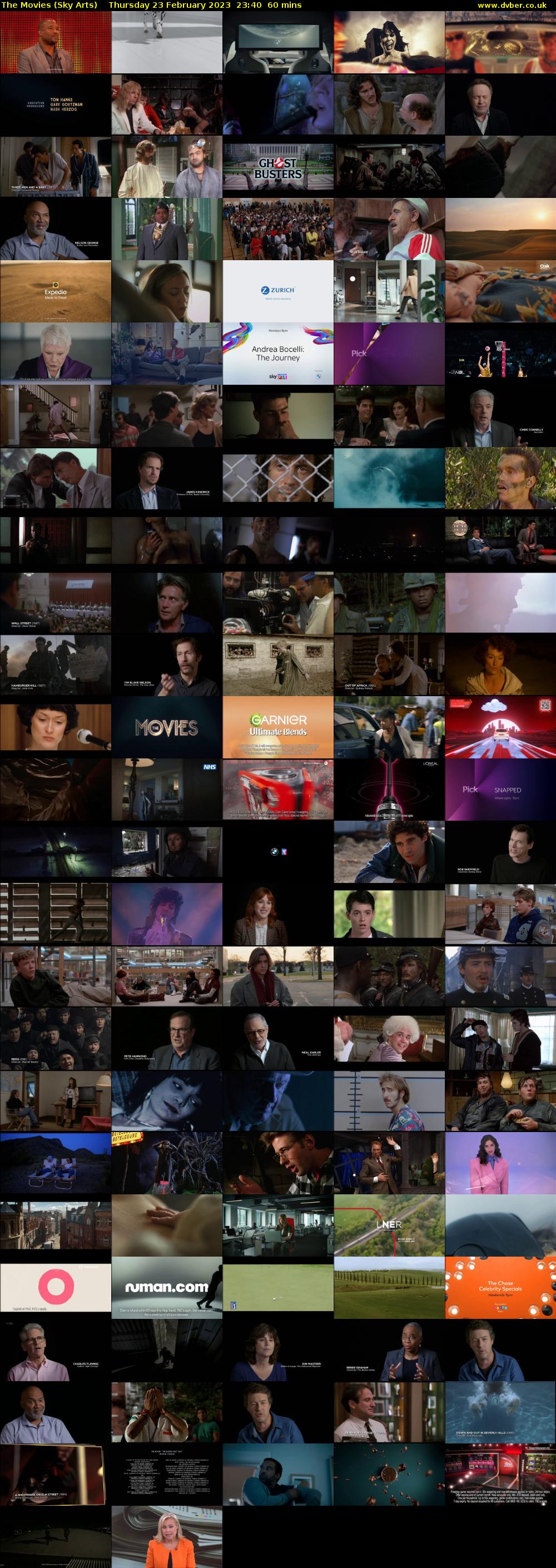 The Movies (Sky Arts) Thursday 23 February 2023 23:40 - 00:40