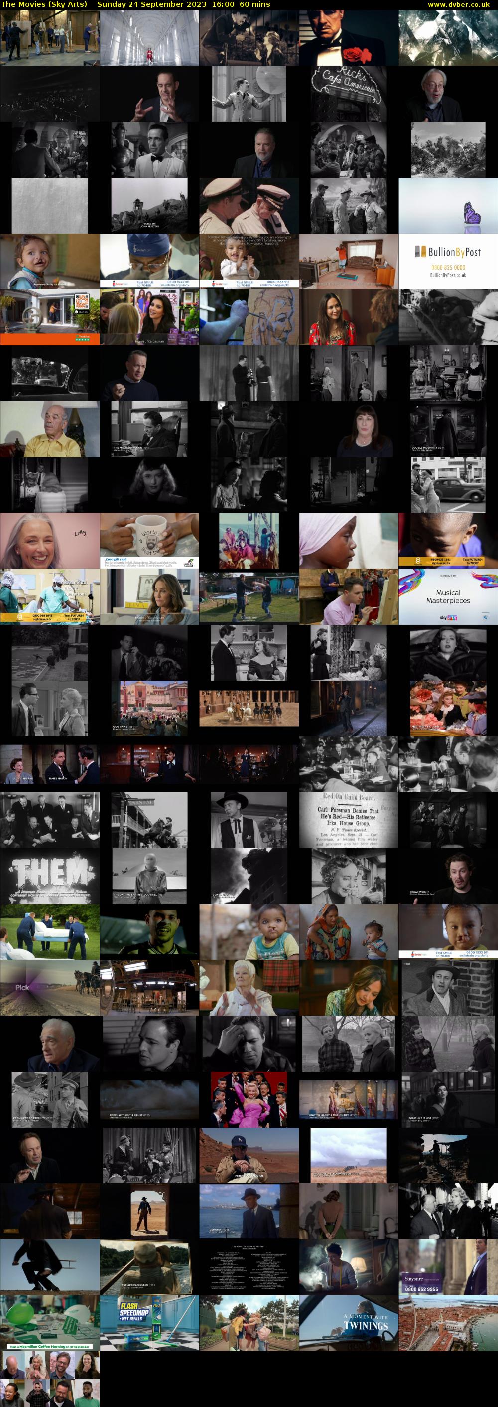 The Movies (Sky Arts) Sunday 24 September 2023 16:00 - 17:00