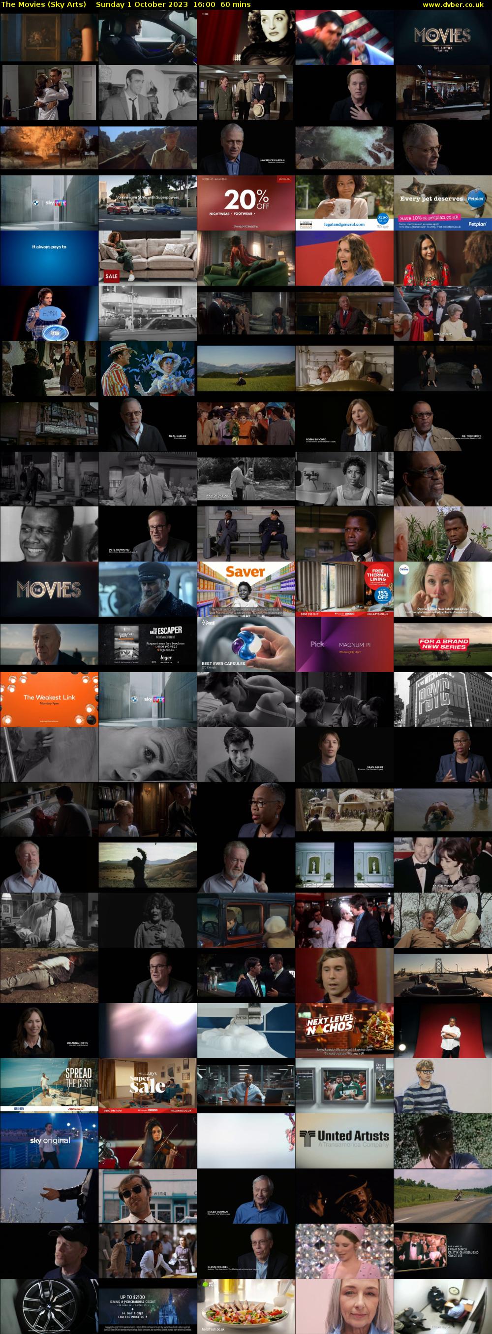 The Movies (Sky Arts) Sunday 1 October 2023 16:00 - 17:00