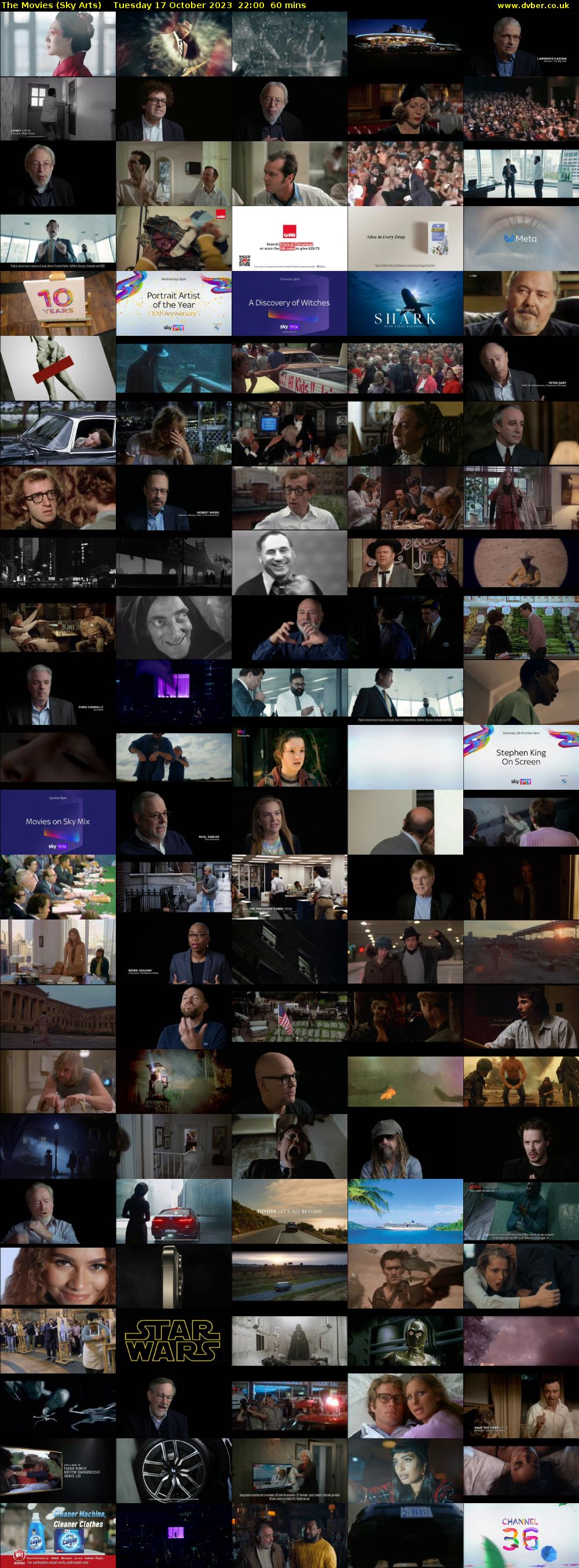 The Movies (Sky Arts) Tuesday 17 October 2023 22:00 - 23:00