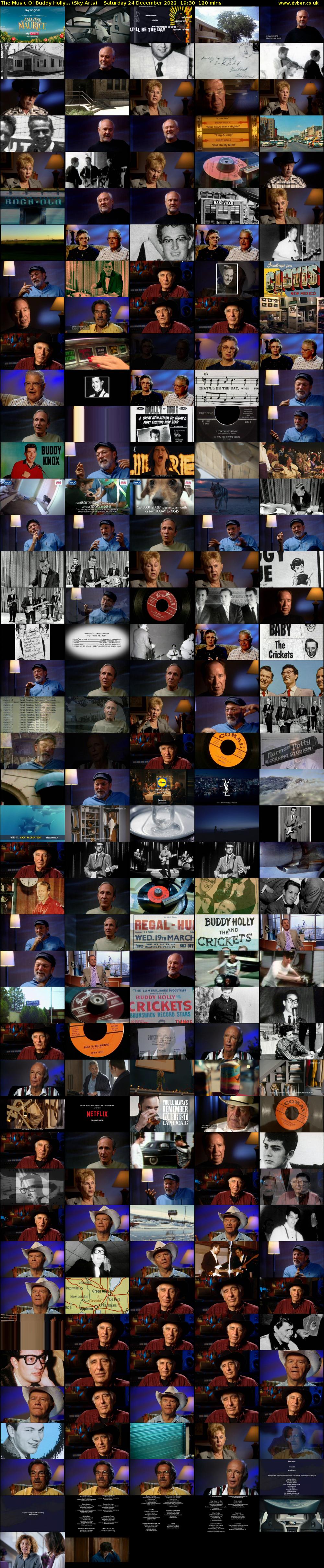 The Music Of Buddy Holly... (Sky Arts) Saturday 24 December 2022 19:30 - 21:30