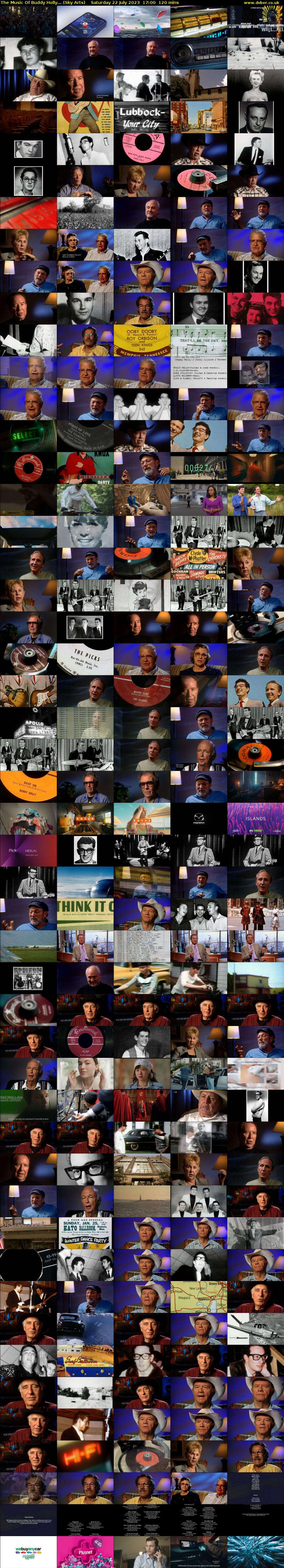 The Music Of Buddy Holly... (Sky Arts) Saturday 22 July 2023 17:00 - 19:00