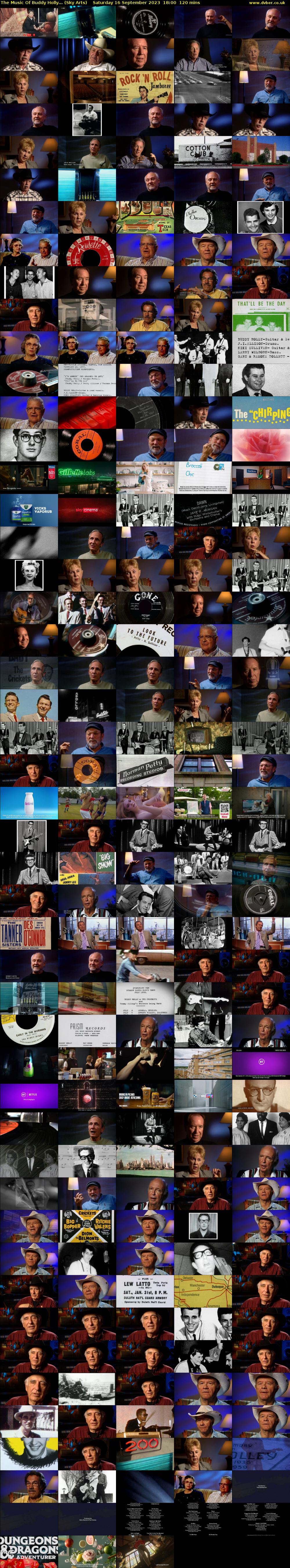 The Music Of Buddy Holly... (Sky Arts) Saturday 16 September 2023 18:00 - 20:00